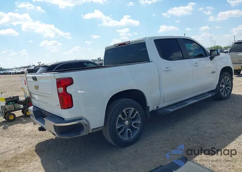 2023 Chevrolet Silverado 1500 4Wd Standard Bed Lt из США, поврежденный, VIN 2GCUDDED8P1102847